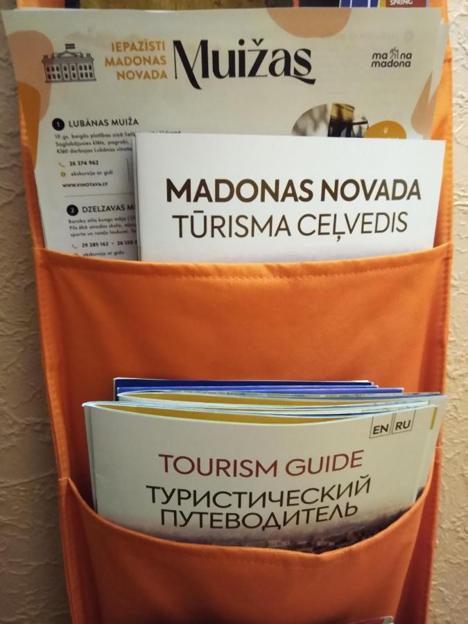 Brivdienu Dzivoklis Madona Exterior foto